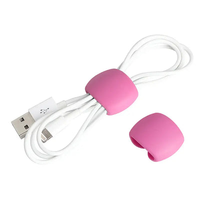 Stylish 10pcs Random Color Data Cable Organizers