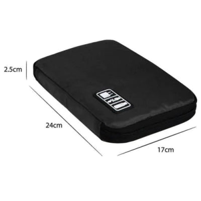 USB and Charger Cable Organizer Bag