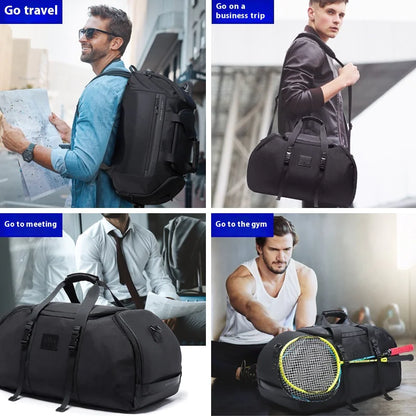 Men's Multi-Compartment Travel Backpack