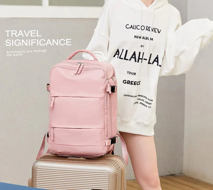 Lightweight Travel Backpack for Women - Spacious Design